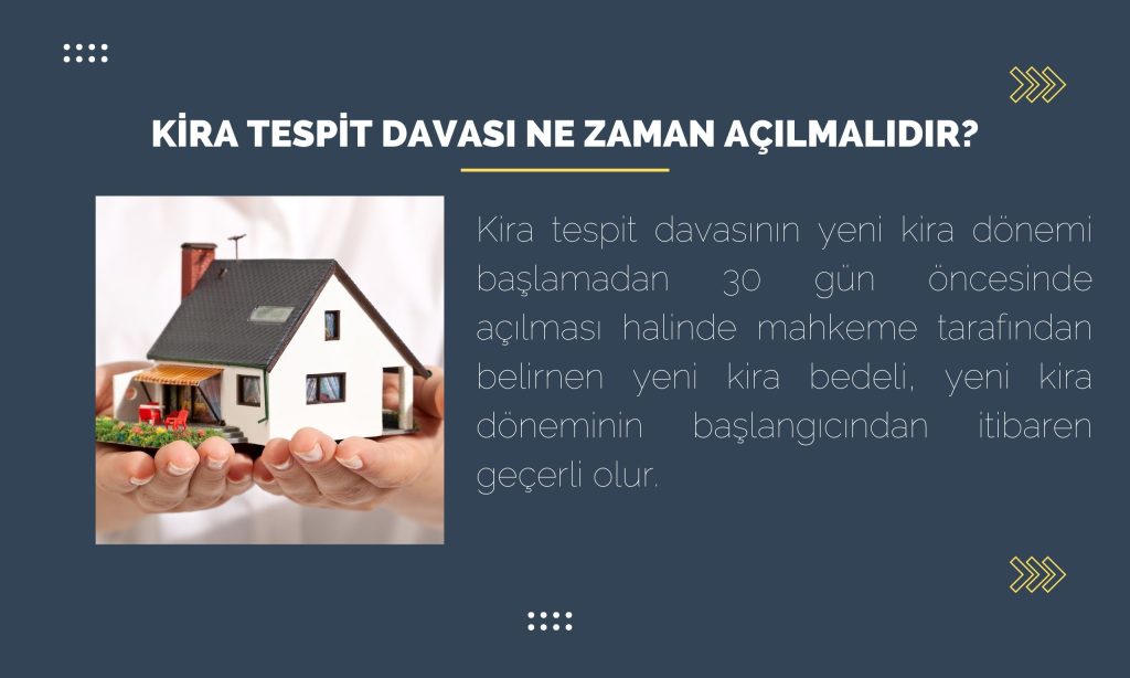 Kira Tespit Davası Ne Zaman Açılmalı