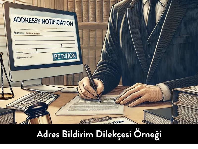 Adres Bildirim Dilekçesi Örneği