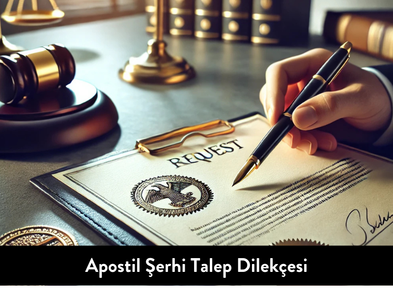 Apostil Şerhi Talep Dilekçesi