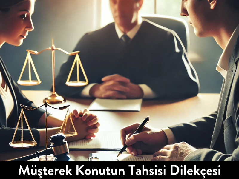 Müşterek Konutun Tahsisi Dilekçesi