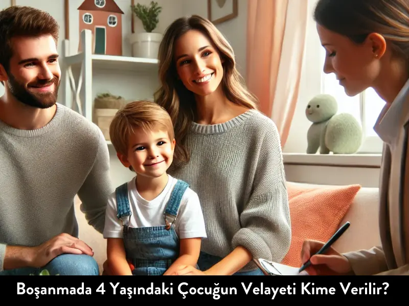 Boşanmada 4 Yaşındaki Çocuğun Velayeti Kime Verilir