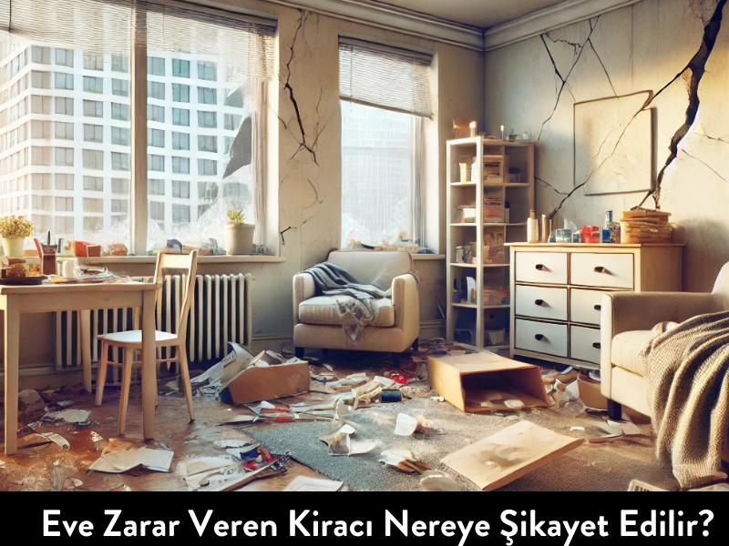 Eve Zarar Veren Kiracı Nereye Şikayet Edilir?