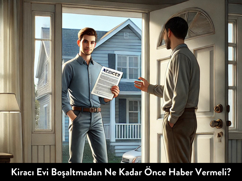 Kiracı Evi Boşaltmadan Ne Kadar Önce Haber Vermeli?