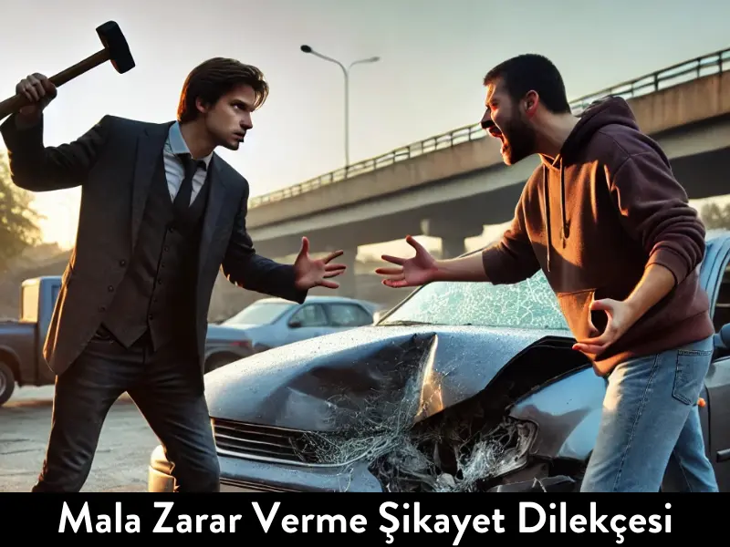 Mala Zarar Verme Şikayet Dilekçesi