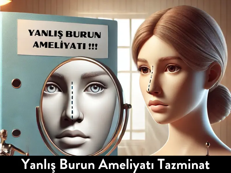 Yanlış Burun Ameliyatı Tazminat
