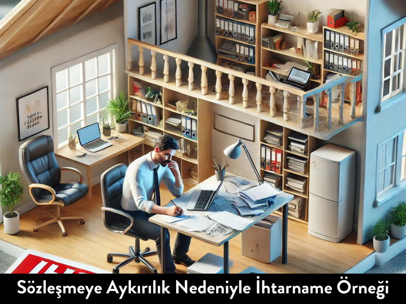 Sözleşmeye Aykırılık Nedeniyle İhtarname Örneği