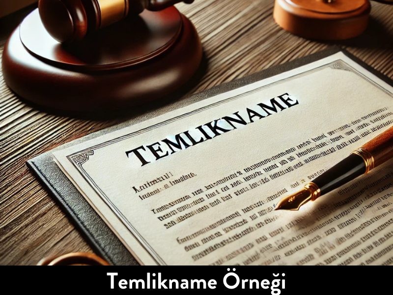 Temlikname Örneği