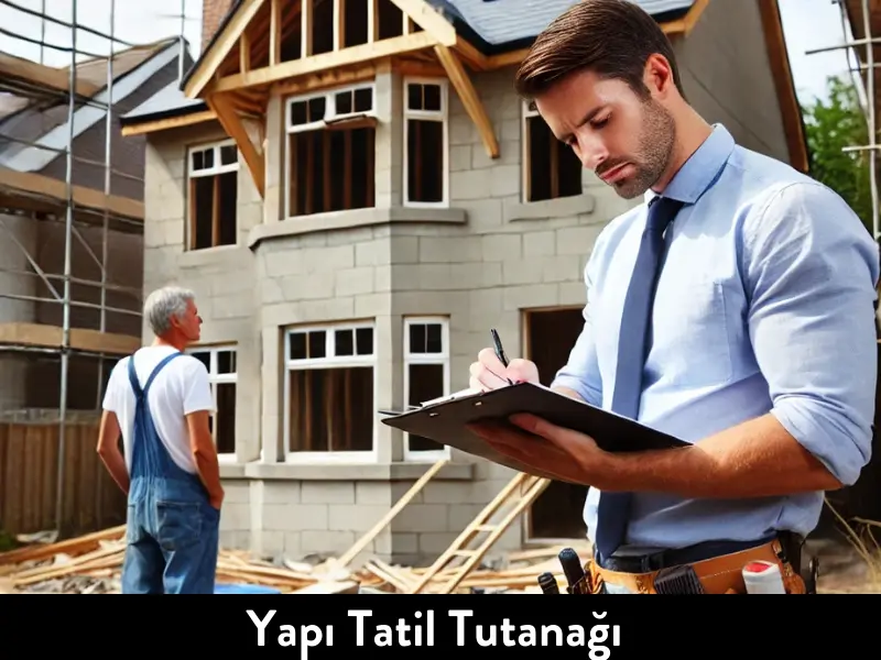 Yapı Tatil Tutanağı
