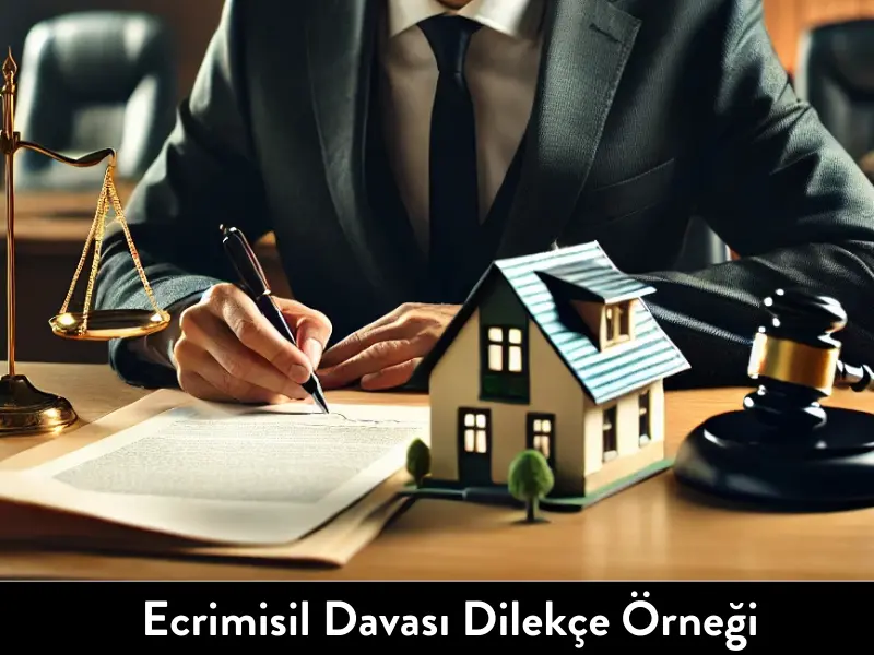 Ecrimisil Davası Dilekçe Örneği