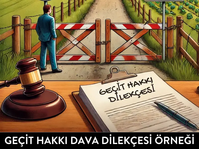Geçit Hakkı Dava Dilekçesi Örneği