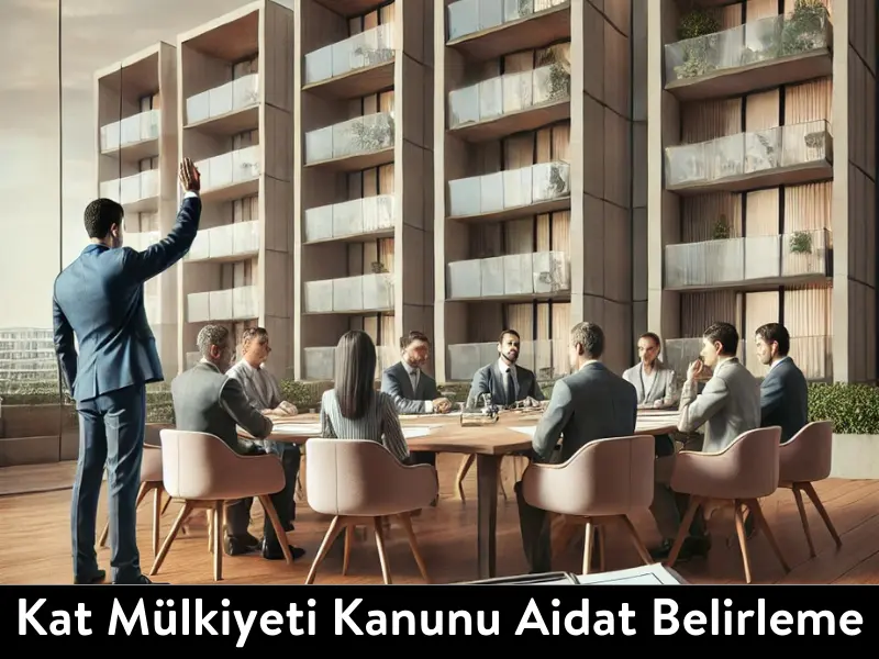 Kat Mülkiyeti Kanunu Aidat Belirleme