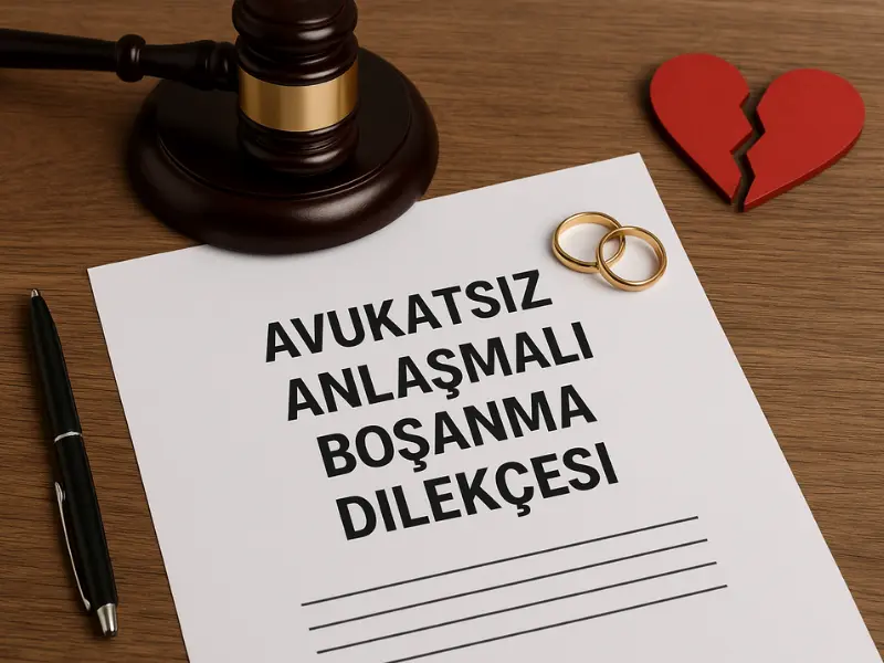 Avukatsız Anlaşmalı Boşanma Dilekçesi