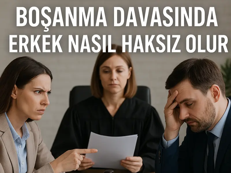 Boşanma Davasında Erkek Nasıl Haksız Olur?