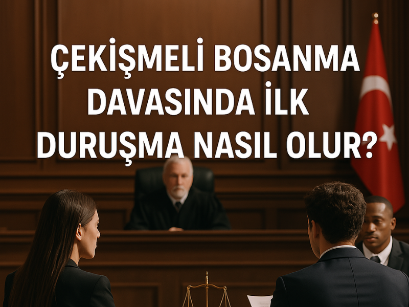 Çekişmeli Boşanma Davasında İlk Duruşma Nasıl Olur?