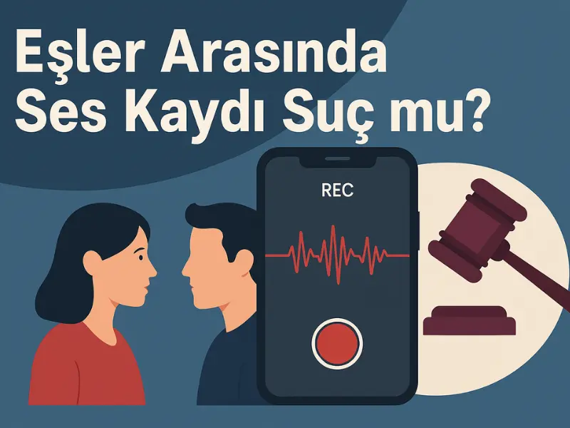 Eşler Arasında Ses Kaydı Suç mu?