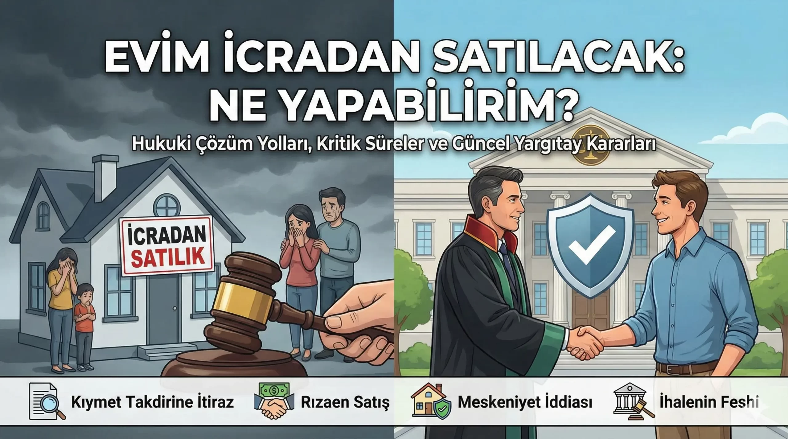 Evim İcradan Satılacak Ne Yapabilirim