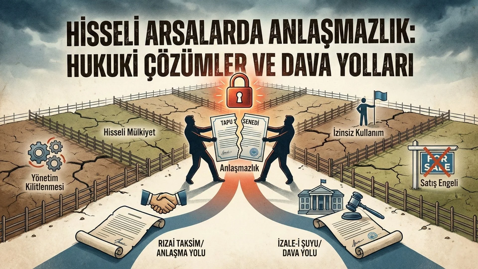 Hisseli Arsalarda Anlaşmazlık Olursa Ne Olur?