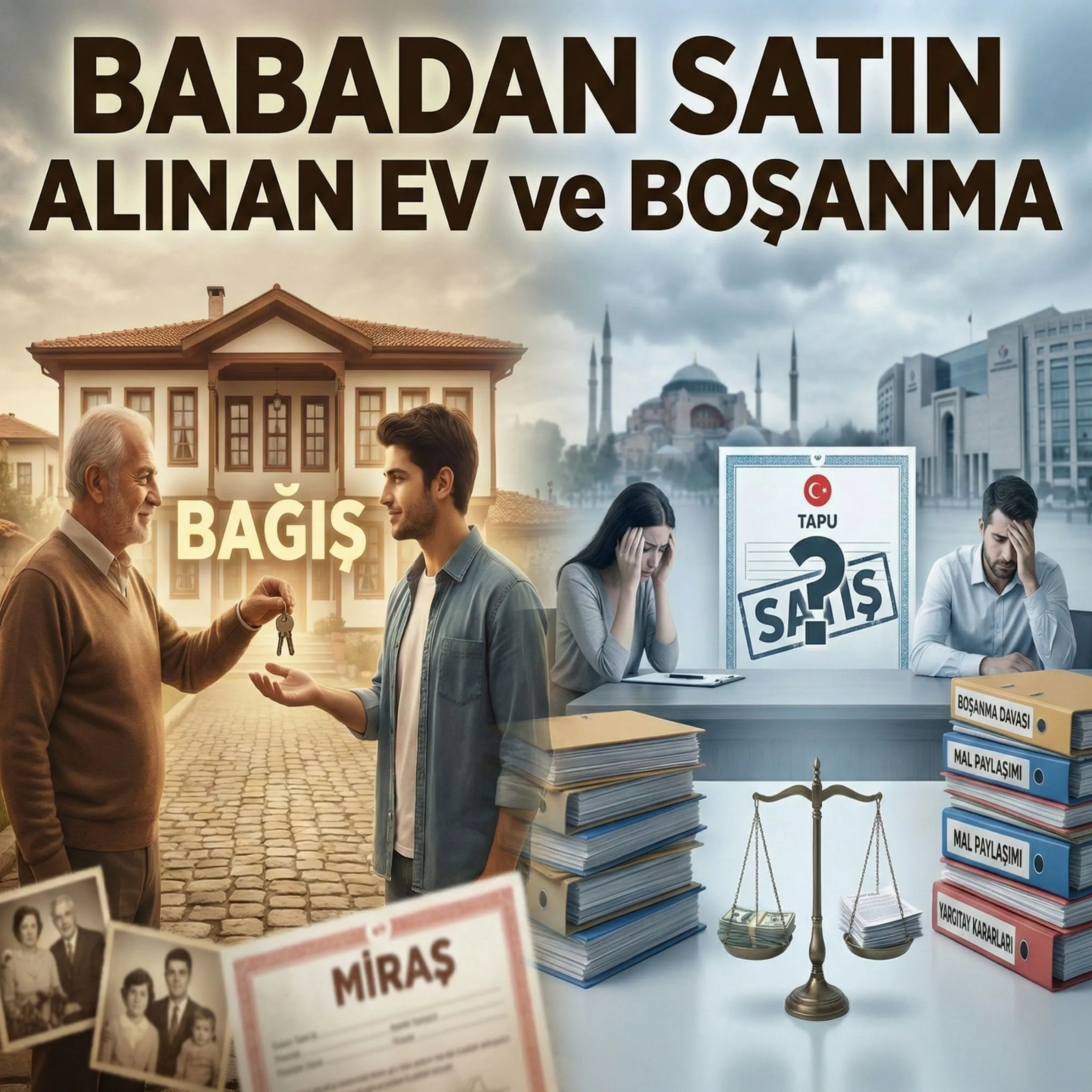 Babadan Satın Alınan Ev Boşanma