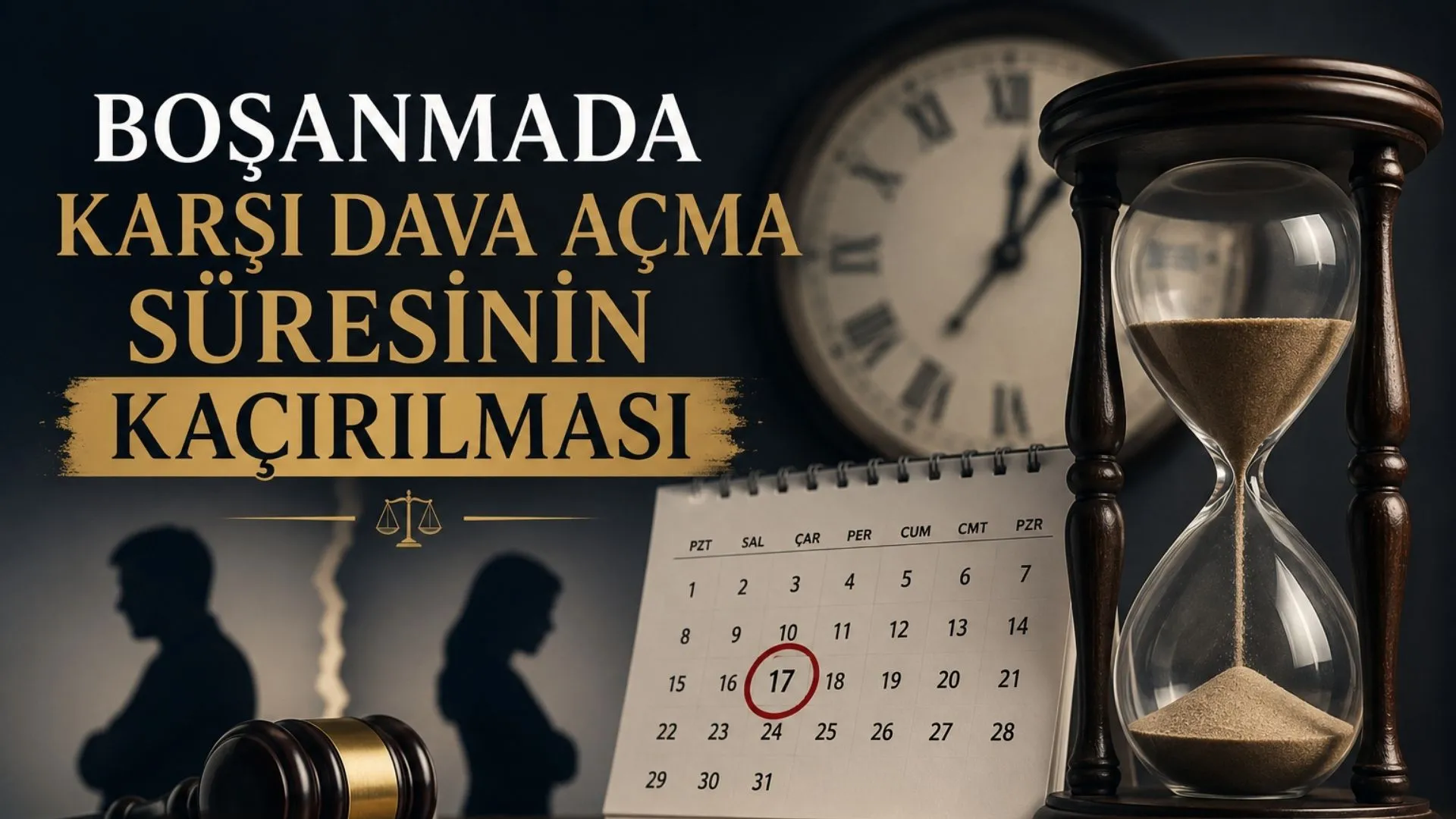 Şişli boşanma davası sürecinde karşı dava dilekçesi hazırlayan avukat.